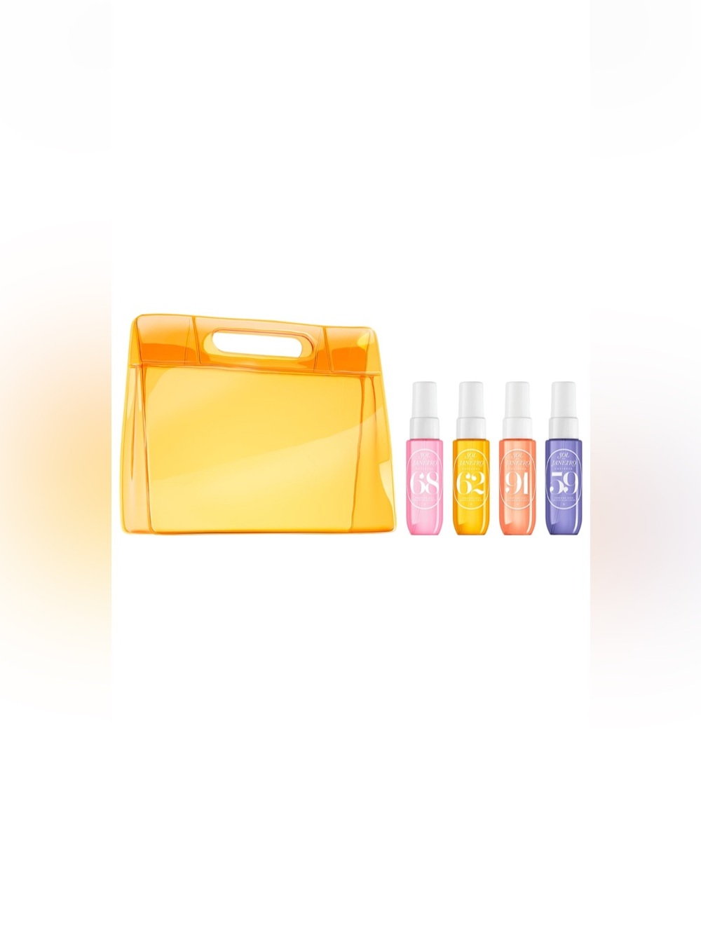 🌸SOL DE JANIERO Cheirosa Perfume Mist Discovery Set w/ reusable jelly bag 30mLx4